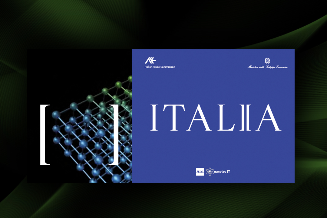Meet Italy at Nano Tech - Tokyo. Panel, brochure