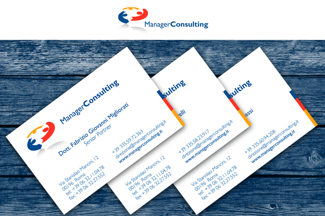 Manager Consulting, business card
